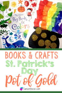 Learn all the colors of the rainbow with this fun St. Patrick's Day craft project & book pairing!
