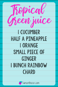 tropical green juice