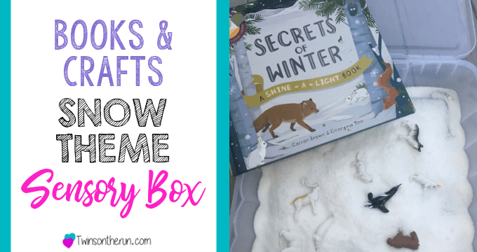 have some winter fun with this winter theme preschool & toddler sensory box!