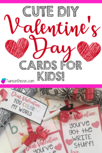 Cute Valentines Day Card Ideas for Kids! - Twins on the Run