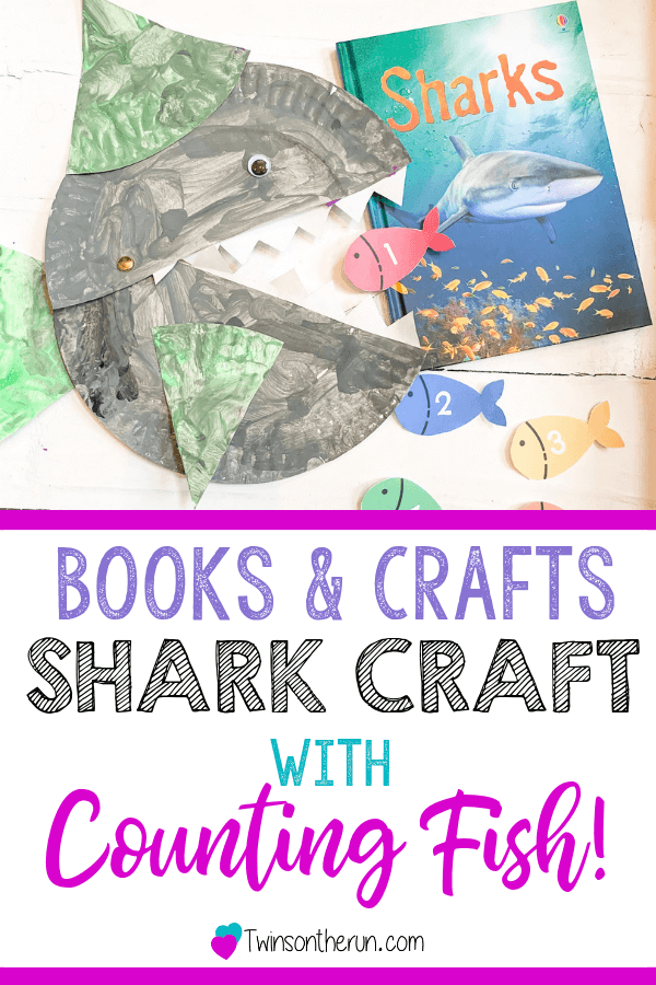 Shark Craft & book pairing perfect for shark week!