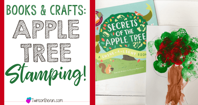 Books & Crafts: Apple Stamping Craft Project