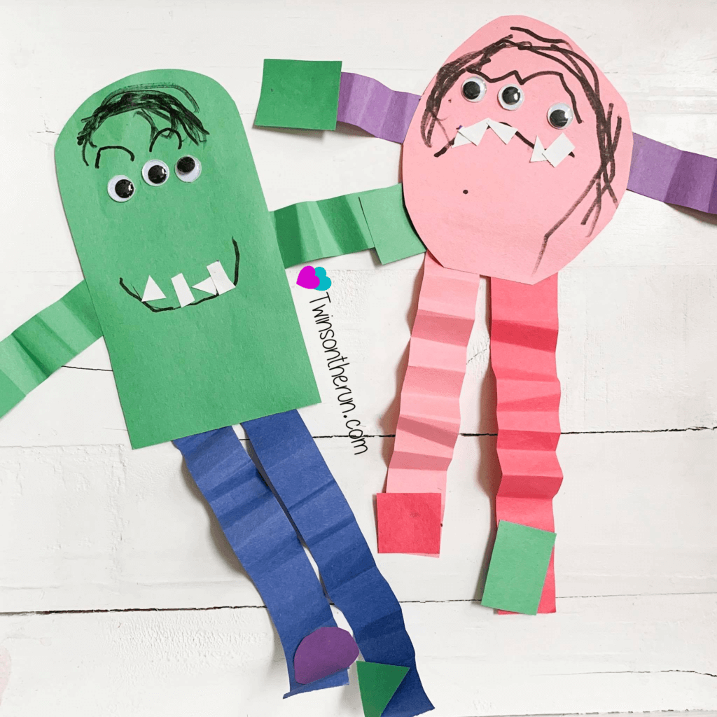 monster crafts for preschoolers