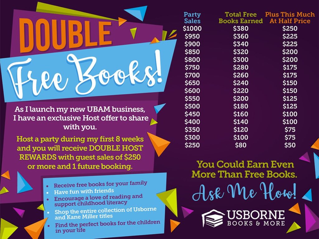 Usborne Double free books