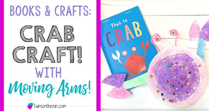 Books & Crafts: Paper Plate Crab Craft