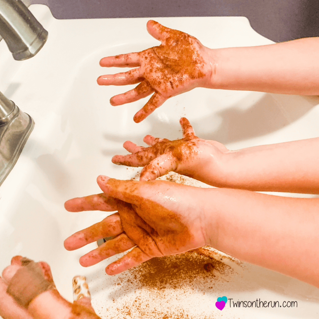 hand washing hygiene practice for kids